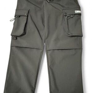 Zara Men's Dark Cargo Pants